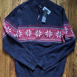 NWT Daniele Blasi Fair Isle Men's Sweater